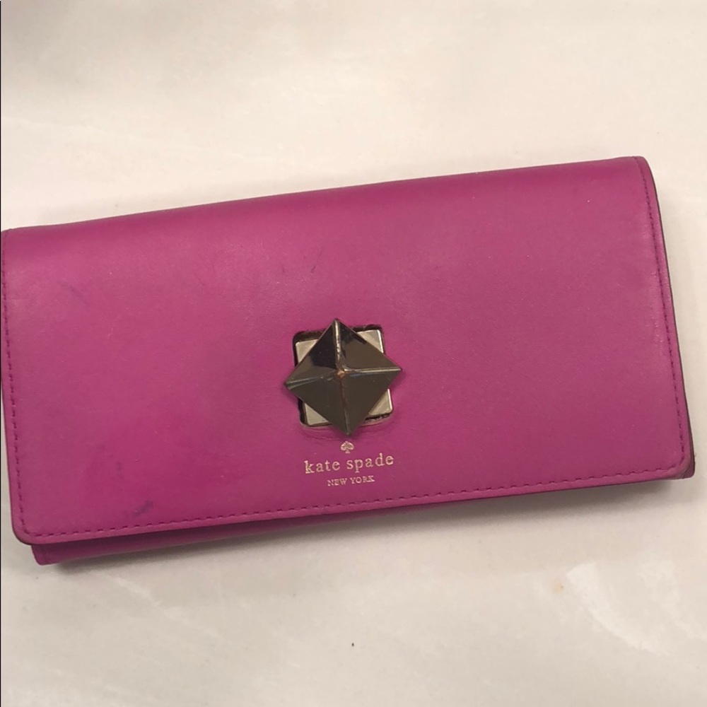 Pink Kate Spade Wallet